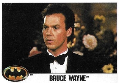 Batman / Bruce Wayne | Topps #3 | 1989 | Michael Keaton