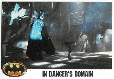 Batman / In Danger's Domain | Topps #114 | 1989 | Michael Keaton