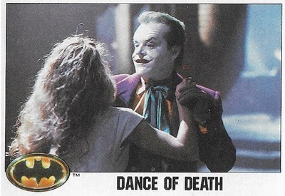 Batman / Dance of Death | Topps #124 | 1989 | Jack Nicholson, Kim Basinger