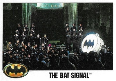 Batman / The Bat-Signal | Topps #131 | 1989