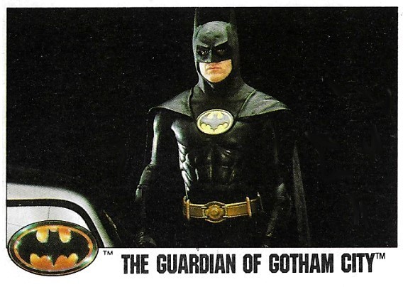 Batman / The Guardian of Gotham City | Topps #132 | 1989 | Michael Keaton
