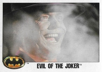 Batman / Evil of The Joker | Topps #49 | 1989 | Jack Nicholson