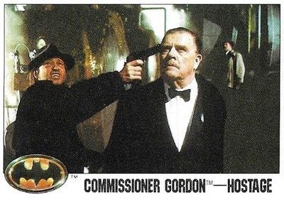 Batman / Commissioner Gordon - Hostage | Topps #31 | 1989 | Pat Hingle + Tracey Walter