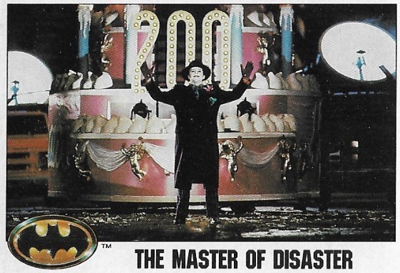 Batman / The Master of Disaster | Topps #101 | 1989 | Jack Nicholson