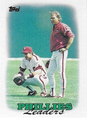 Ryan, Mike / 1988 Philadelphia Phillies | Topps #669 | With Lance Parrish