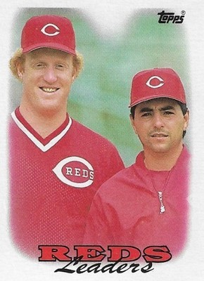 Robinson, Ron / 1988 Cincinnati Reds | Topps #81 | With John Franco