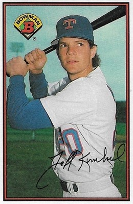 Kunkel, Jeff / 1989 Texas Rangers | Bowman #231