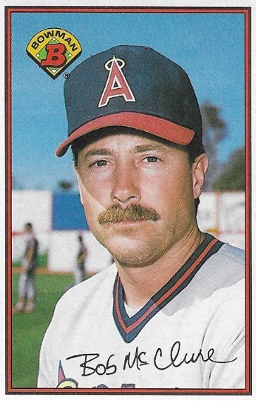 McClure, Bob / 1989 California Angels | Bowman #43