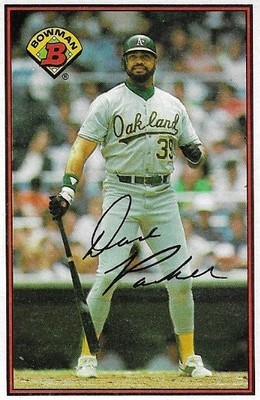 Parker, Dave / 1989 Oakland Athletics | Bowman #202