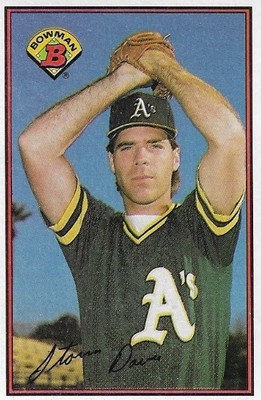 Davis, Storm / 1989 Oakland Athletics | Bowman #192