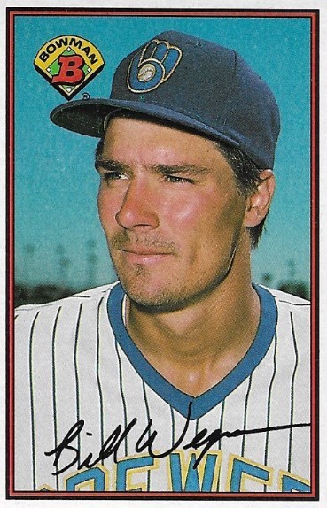 Wegman, Bill / 1989 Milwaukee Brewers | Bowman #135