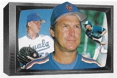 Stottlemyre, Mel / 1989 New York Mets | Bowman #261 | with Mel Stottlemyre, Jr. | Todd Stottlemyre