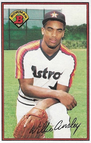 Ansley, Willie / 1989 Houston Astros | Bowman #332
