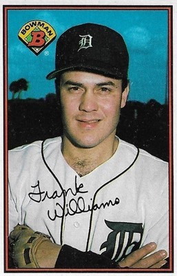 Williams, Frank / 1989 Detroit Tigers | Bowman #100