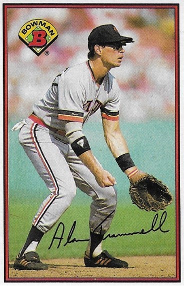 Trammell, Alan / 1989 Detroit Tigers | Bowman #105