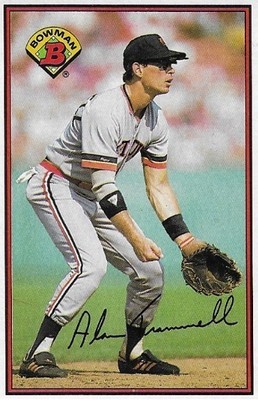 Trammell, Alan / 1989 Detroit Tigers | Bowman #105