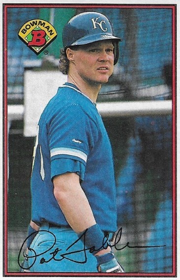 Tabler, Pat / 1989 Kansas City Royals | Bowman #125