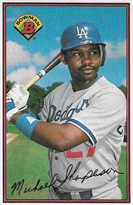 Sharperson, Mike / 1989 Los Angeles Dodgers | Bowman #348