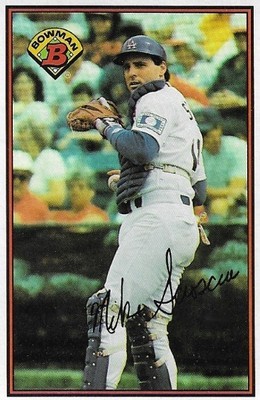 Scioscia, Mike / 1989 Los Angeles Dodgers | Bowman #342