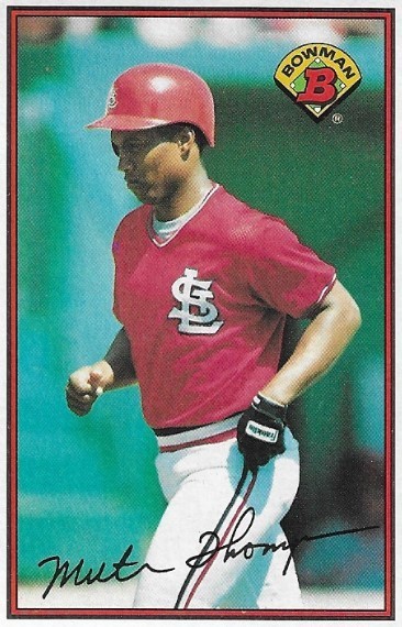 Thompson, Milt / 1989 St. Louis Cardinals | Bowman #441