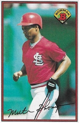 Thompson, Milt / 1989 St. Louis Cardinals | Bowman #441