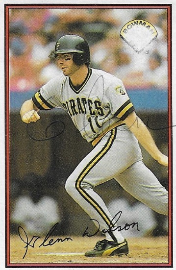 Wilson, Glenn / 1989 Pittsburgh Pirates / Bowman #423