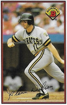 Wilson, Glenn / 1989 Pittsburgh Pirates / Bowman #423