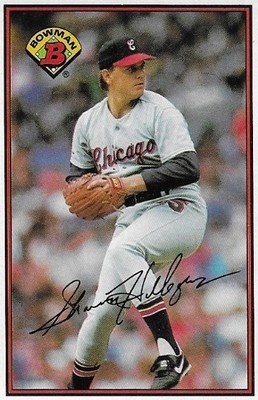 Hillegas, Shawn / 1989 Chicago White Sox / Bowman #58