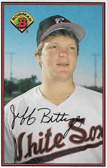 Bittiger, Jeff / 1989 Chicago White Sox / Bowman #60