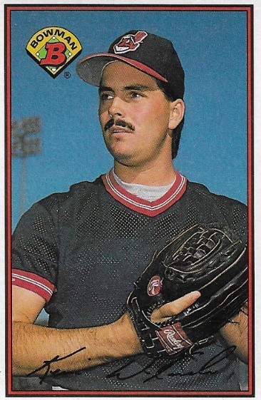 Wickander, Kevin / 1989 Cleveland Indians / Bowman #75
