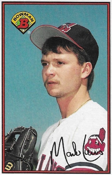 Lewis, Mark / 1989 Cleveland Indians / Bowman #87