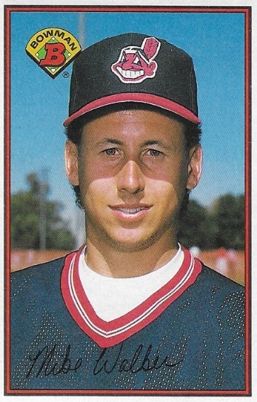 Walker, Mike / 1989 Cleveland Indians / Bowman #77