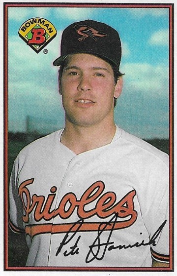 Stanicek, Pete / 1989 Baltimore Orioles / Bowman #14