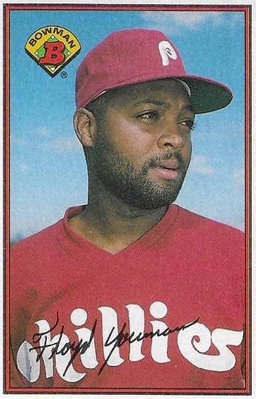 Youmans, Floyd / 1989 Philadelphia Phillies / Bowman #396