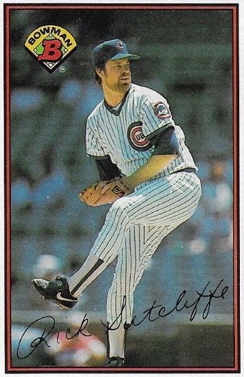 Sutcliffe, Rick / 1989 Chicago Cubs / Bowman #281