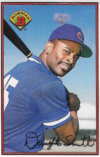 Smith, Dwight / 1989 Chicago Cubs / Bowman #297