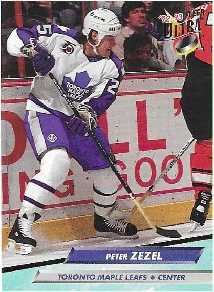 Zezel, Peter / 1992-93 Toronto Maple Leafs / Ultra #216