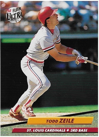 Zeile, Todd / 1992 St. Louis Cardinals / Ultra #273