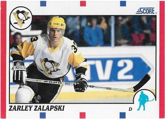 Zalapski, Zarley / 1990-91 Pittsburgh Penguins / Score #218