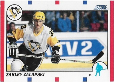 Zalapski, Zarley / 1990-91 Pittsburgh Penguins / Score #218