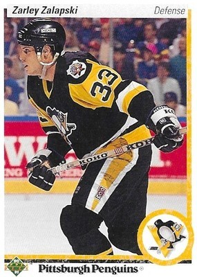 Zalapski, Zarley / 1990-91 Pittsburgh Penguins / Upper Deck #33