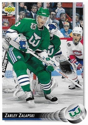 Zalapski, Zarley / 1992-93 Hartford Whalers / Upper Deck #316