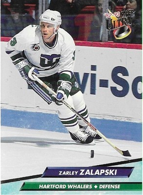 Zalapski, Zarley / 1992-93 Hartford Whalers / Ultra #77
