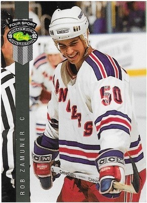 Zamuner, Rob / 1992 Binghampton Rangers / Classic Four Sport #211