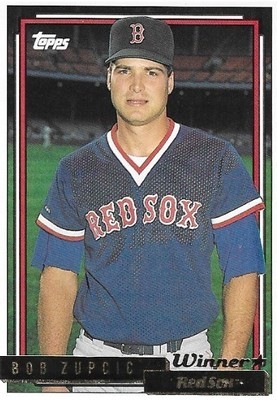 Zupcic, Bob / 1992 Boston Red Sox / Topps #377