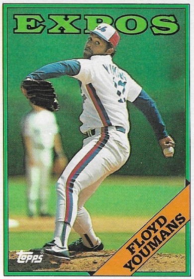Youmans, Floyd / 1988 Montreal Expos / Topps #365