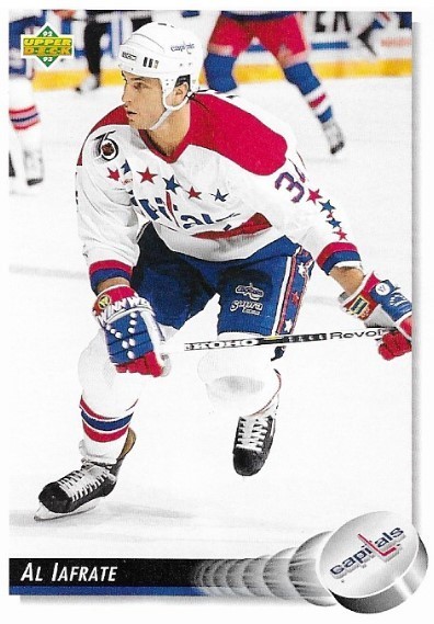 Iafrate, Al / 1992-93 Washington Capitals / Upper Deck #54