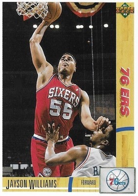 Williams, Jayson / 1991-92 Philadelphia 76ers / Upper Deck #191