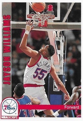 Williams, Jayson / 1992-93 Philadelphia 76ers / Hoops #177