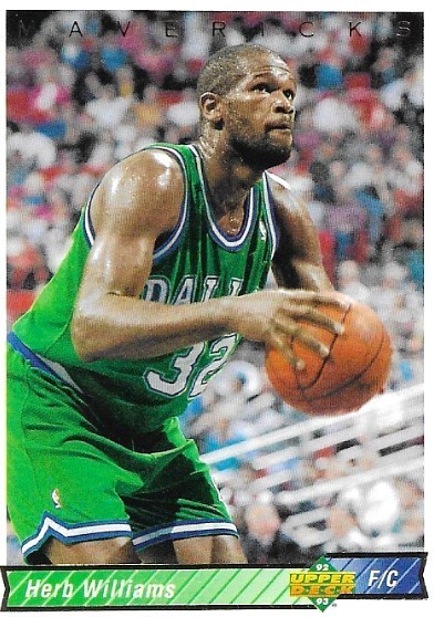 Williams, Herb / 1992-93 Dallas Mavericks / Upper Deck #213